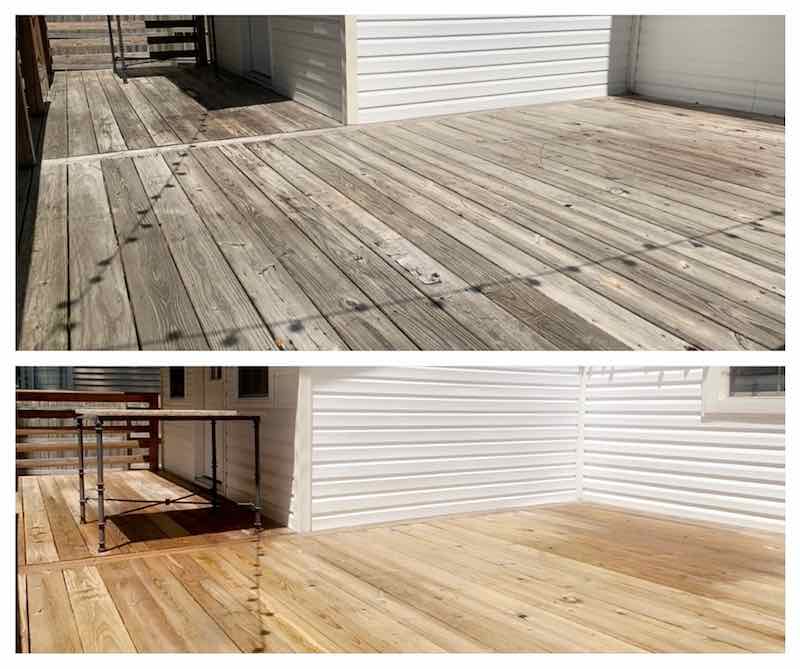 Deck Washing